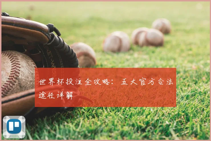 世界杯投注全攻略:五大官方合法途径详解