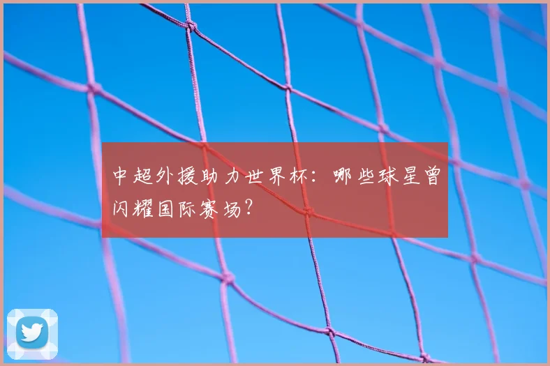 中超外援助力世界杯:哪些球星曾闪耀国际赛场?